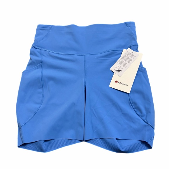 NWT Lululemon Fast and Free High-Rise Short 6